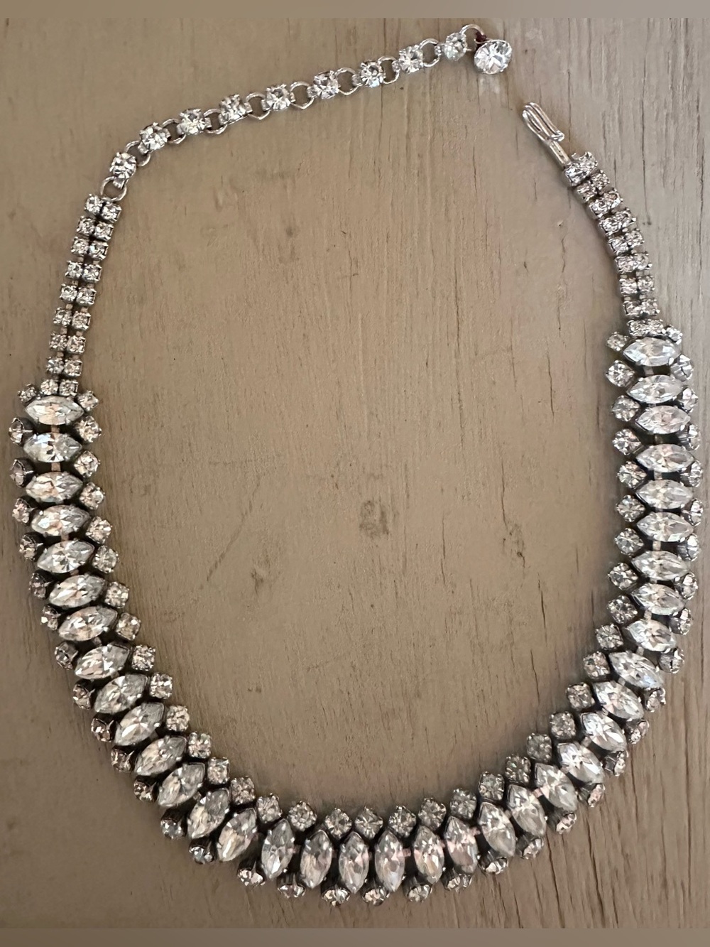 Vintage Austrian crystal Kramer of NY choker